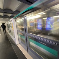 Photo taken at Métro Champs-Élysées – Clemenceau [1,13] by Noel T. on 1/18/2023