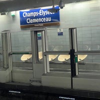 Photo taken at Métro Champs-Élysées – Clemenceau [1,13] by Noel T. on 3/13/2023