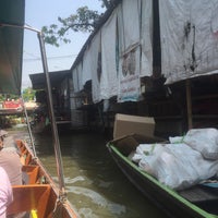 Photo taken at Klong Lat Mayom Floating Market by Chanwatt S. on 3/4/2023