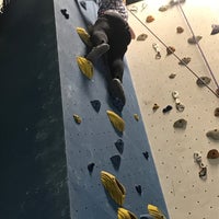 Photo taken at Movement Climbing Gym by Jessie L. on 8/17/2017