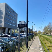 Photo taken at Tramhalte Nisserstraat by René v. on 4/27/2021