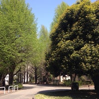 Photo taken at お茶の水女子大学 学生センター by Rumi on 4/15/2014