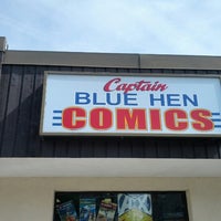 Photo taken at Captain Blue Hen Comics by Kyle on 6/13/2012