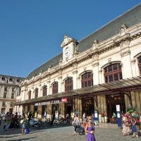 Photo taken at Gare SNCF de Bordeaux Saint-Jean by ParisianGeek on 2/16/2011