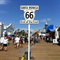Route 66 End Of The Trail Santa Monicaの記念碑 ランドマーク Route 66 End Of The Trail Santa Monicaの記念碑 ランドマーク