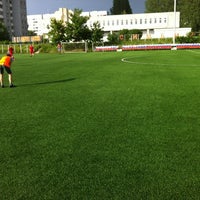 Photo taken at Стадион Симбирцит by Tim L. on 5/31/2012