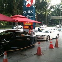 Photo taken at Car Wash @ Caltex Dunearn by Ray C. on 4/29/2011