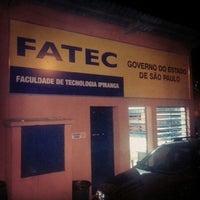 Photo taken at Fatec Ipiranga by Erick Leandro L. on 8/21/2012