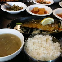 Photo taken at Muhan Dojeon Korean Restaurant by Pattamaporn A. on 4/13/2012