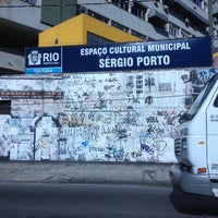 Photo taken at Espaço Cultural Sérgio Porto by Marcelo A. on 5/2/2012