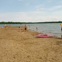 Photo taken at Big Creek Beach by Andrew S. on 6/17/2012