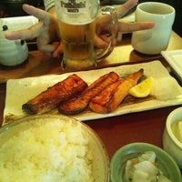 Photo taken at 焼魚食堂 魚角 大山店 by endoh y. on 10/9/2011