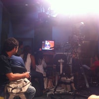 Photo taken at Estúdio de TV - PUC-Rio by Guilherme S. on 4/19/2012