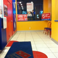 Photo taken at Domino&amp;#39;s Pizza by Uniqua W. on 3/9/2012
