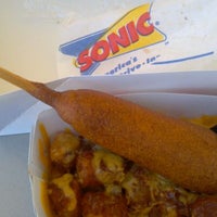 Photo taken at Sonic Drive-In by Guppy M. on 10/20/2011