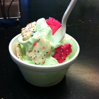 Photo taken at Brain Freeze Frozen Yogurt by Cedony F. on 11/23/2011