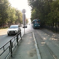 Photo taken at Остановка «Улица Бажова» by tarser on 6/19/2012
