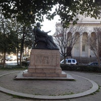 Photo taken at James Cardinal Gibbons Statue by Sean M. on 2/15/2012