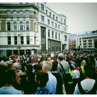 Photo taken at Ludgate Circus by ian on 9/10/2012