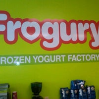 Photo taken at Frogury: Frozen Yogurt Factory by RosaLinda C. on 8/25/2011