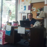 Photo taken at LGBT Center of Raleigh by James M. on 8/27/2012