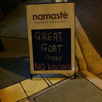 Photo taken at Namaste Nepalese Restaurant by Diana F. on 5/5/2012