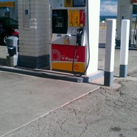 Photo taken at Shell by Linda C. on 7/16/2012