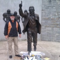Photo taken at Joe Paterno Statue by Howie B. on 7/20/2012