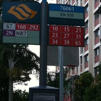 Photo taken at Bus Stop 76061 (Blk 938) by Serene(: on 1/8/2011