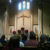Photo taken at St. Justin Martyr Catholic Church by buddy K. on 1/8/2012