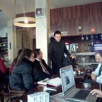 Photo taken at Ehli Keyf Cafe Tarabya by Mehmet A. on 12/26/2011