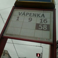 Photo taken at Vozovna Žižkov (tram) by oru on 3/12/2012