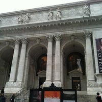 Photo taken at New York Public Library - Stephen A. Schwarzman Building Celeste Bartos Forum by Carrie F. on 3/25/2012