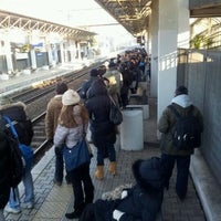 Photo taken at Stazione Fidene by Claudio T. on 2/15/2012