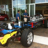 Photo taken at Price LeBlanc Toyota by Kevin F. on 7/11/2012