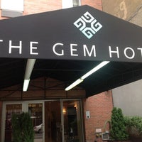 Photo taken at The GEM Hotel Midtown West by Blessed B. on 7/14/2012