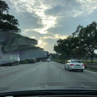 Photo taken at Tampines Expressway (TPE) by Ras on 12/9/2017