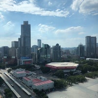 Photo taken at Guangzhou Marriott Hotel Tianhe by Sanq L. on 5/10/2021