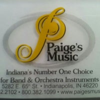 Photo taken at Paige&amp;#39;s Music by Rex E. on 2/11/2014