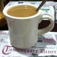Photo taken at Townsquare Diner by Geneo on 11/18/2012