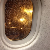 Photo taken at Gulf Air Flight GF006 to Bahrain by OB on 12/16/2013