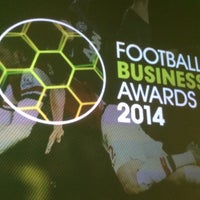 Photo taken at football business award by Carlo L. on 11/6/2014