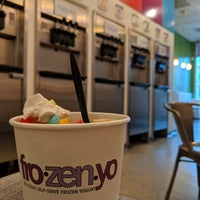 Photo taken at FroZenYo by Kristin T. on 11/1/2019