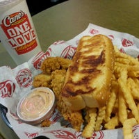 Photo taken at Raising Cane&#39;s Chicken Fingers by Adrian P. on 2/5/2013