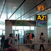 Photo taken at Gate A21 by Nick S. on 12/22/2019