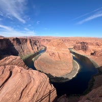 Photo taken at Horseshoe Bend Overlook by Linqing L. on 4/18/2024