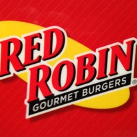 Photo taken at Red Robin Gourmet Burgers and Brews by Nathan E. on 11/2/2012