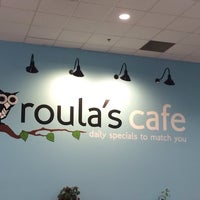 Photo taken at Roula&amp;#39;s Cafe by Tim M. on 3/24/2014
