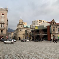 Photo taken at Marjanishvili Square by Petro S. on 2/25/2024