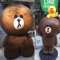 Photo taken at LINE FRIENDS by Yordying S. on 8/2/2015